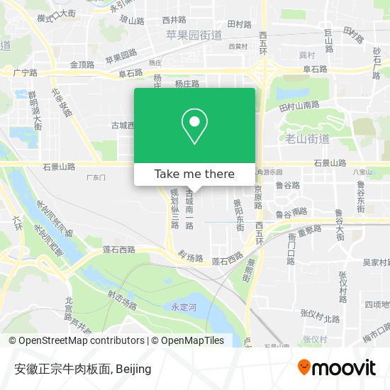 安徽正宗牛肉板面 map