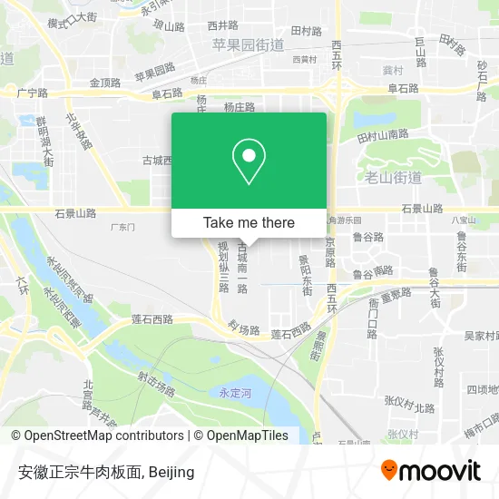 安徽正宗牛肉板面 map