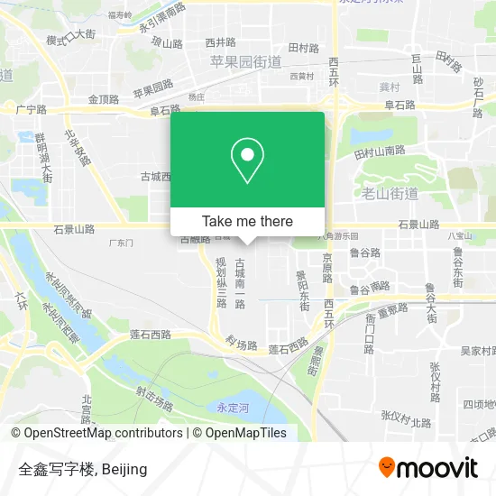 全鑫写字楼 map