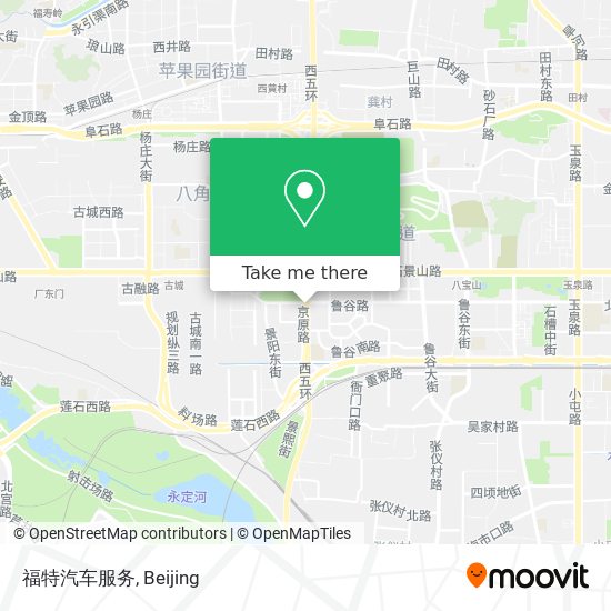 福特汽车服务 map