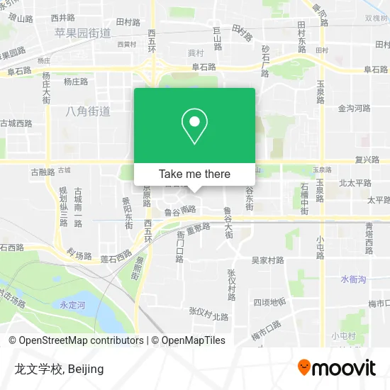 龙文学校 map
