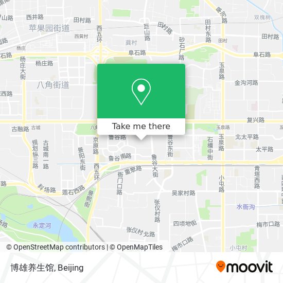 博雄养生馆 map