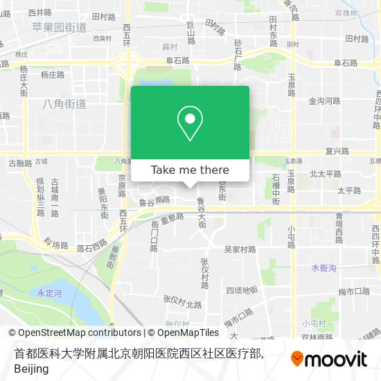 首都医科大学附属北京朝阳医院西区社区医疗部 map