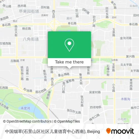 中国烟草(石景山区社区儿童德育中心西南) map