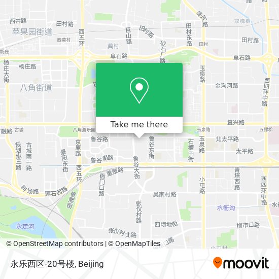 永乐西区-20号楼 map