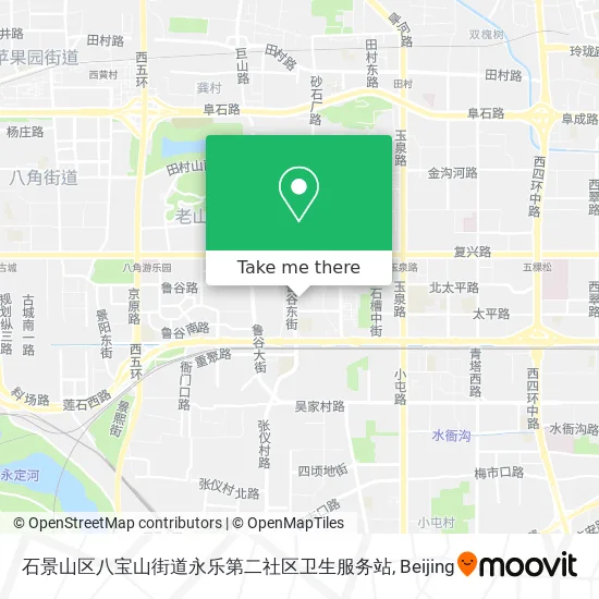 石景山区八宝山街道永乐第二社区卫生服务站 map