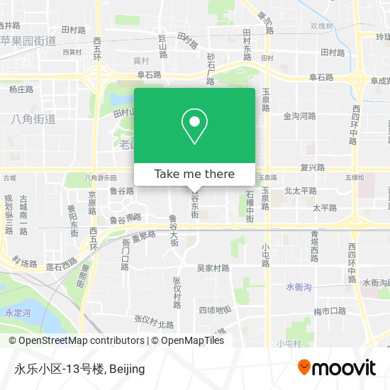 永乐小区-13号楼 map