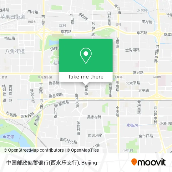 中国邮政储蓄银行(西永乐支行) map