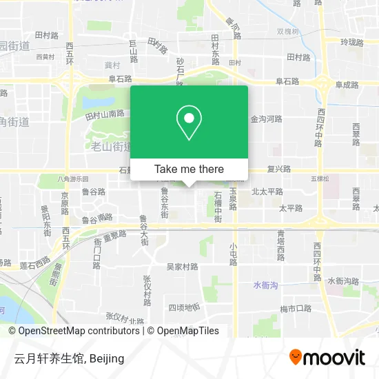云月轩养生馆 map
