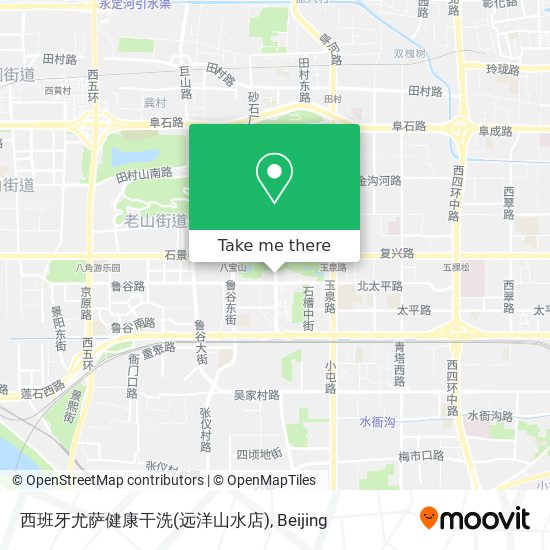 西班牙尤萨健康干洗(远洋山水店) map