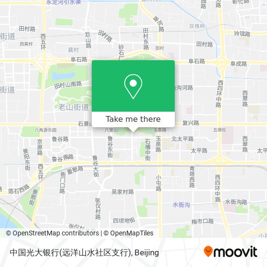 中国光大银行(远洋山水社区支行) map