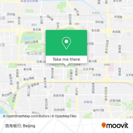 渤海银行 map