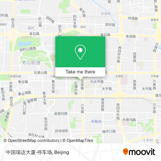 中国瑞达大厦-停车场 map