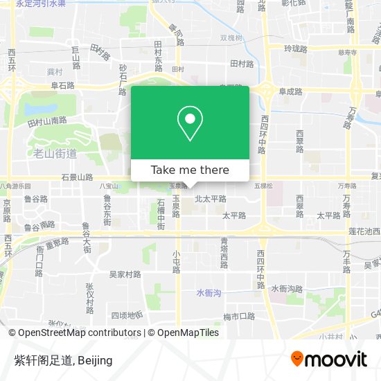 紫轩阁足道 map