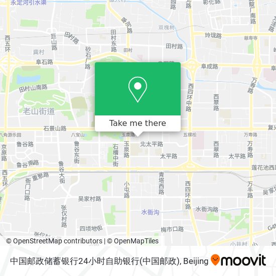 中国邮政储蓄银行24小时自助银行 map