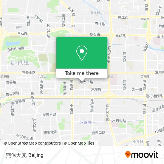 燕保大厦 map