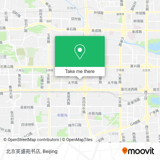 北京英盛苑书店 map
