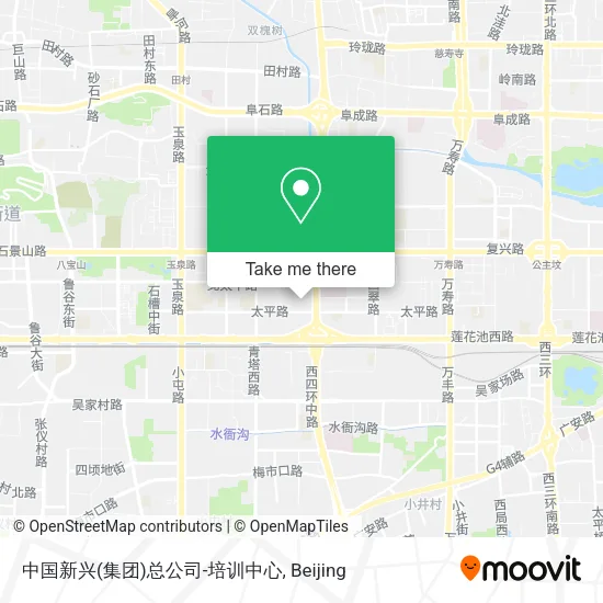 中国新兴(集团)总公司-培训中心 map