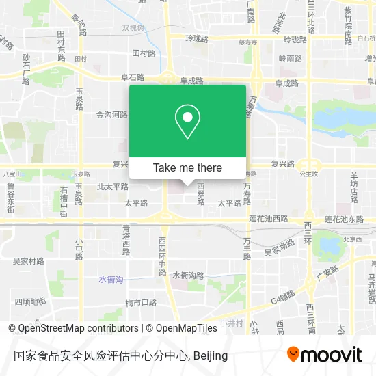 国家食品安全风险评估中心分中心 map