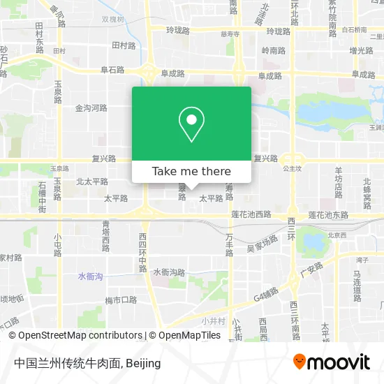 中国兰州传统牛肉面 map