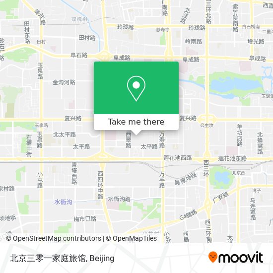 北京三零一家庭旅馆 map