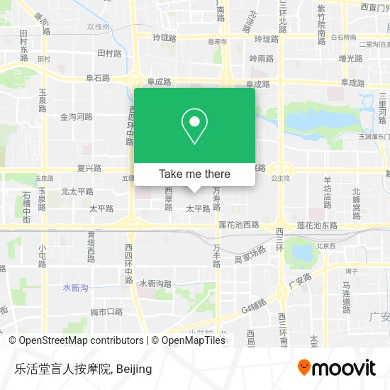 乐活堂盲人按摩院 map