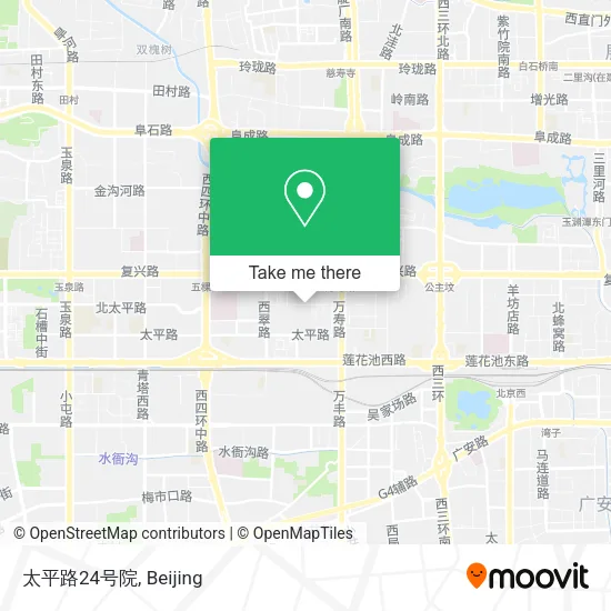 太平路24号院 map