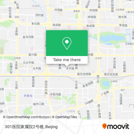 301医院家属院2号楼 map