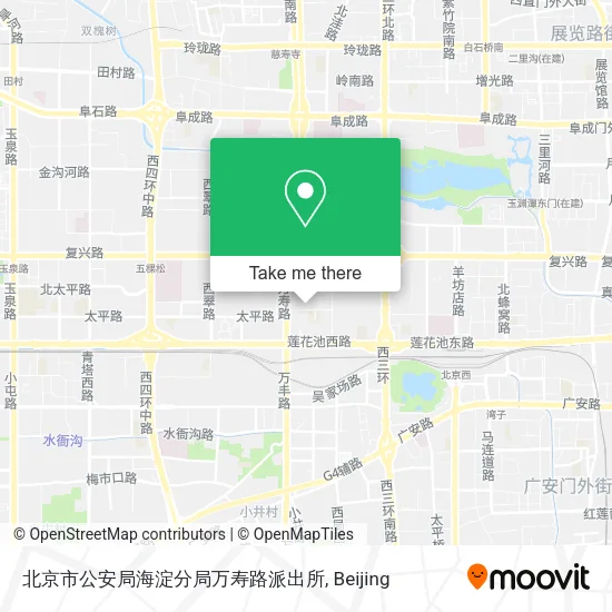 北京市公安局海淀分局万寿路派出所 map
