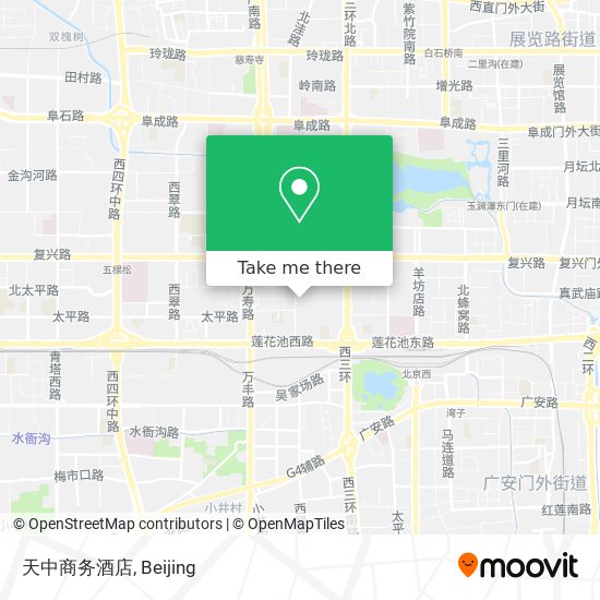 天中商务酒店 map
