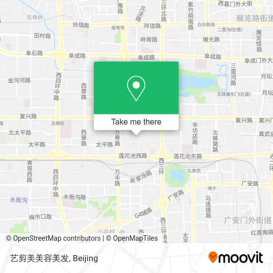 艺剪美美容美发 map