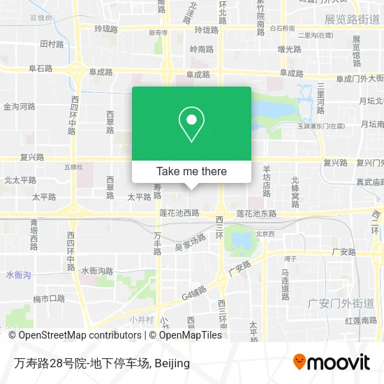 万寿路28号院-地下停车场 map