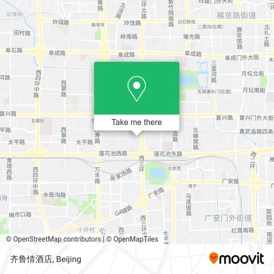 齐鲁情酒店 map