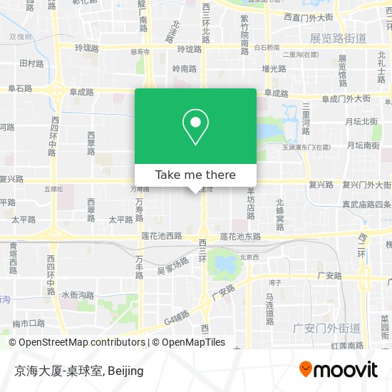 京海大厦-桌球室 map