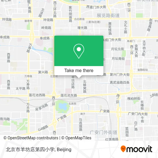 北京市羊坊店第四小学 map