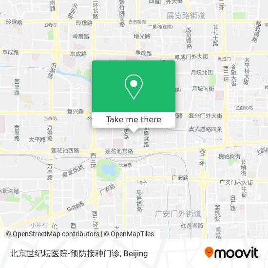 北京世纪坛医院-预防接种门诊 map