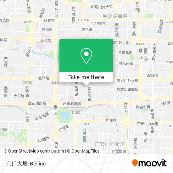京门大厦 map
