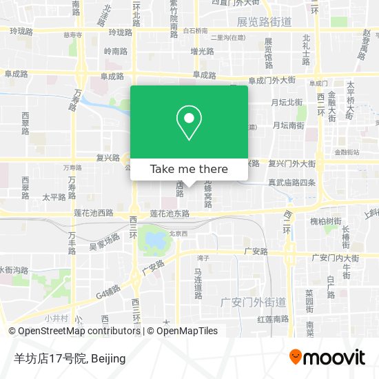 羊坊店17号院 map