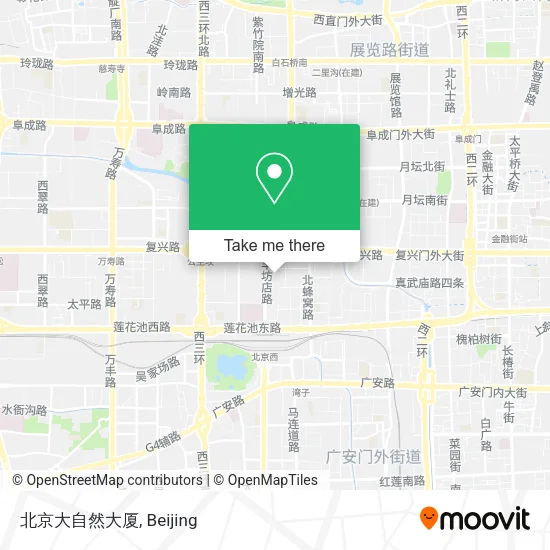 北京大自然大厦 map