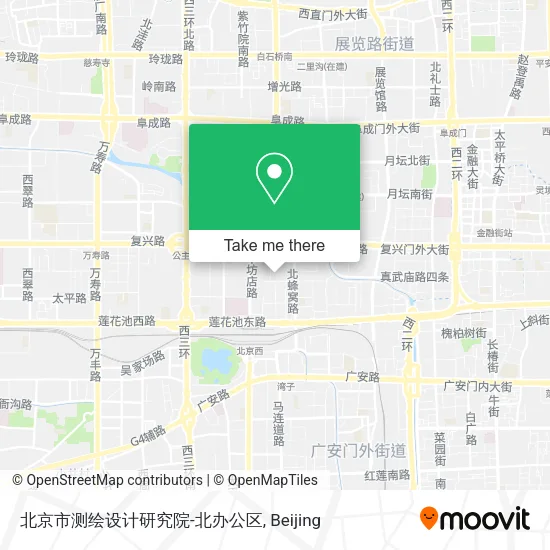 北京市测绘设计研究院-北办公区 map