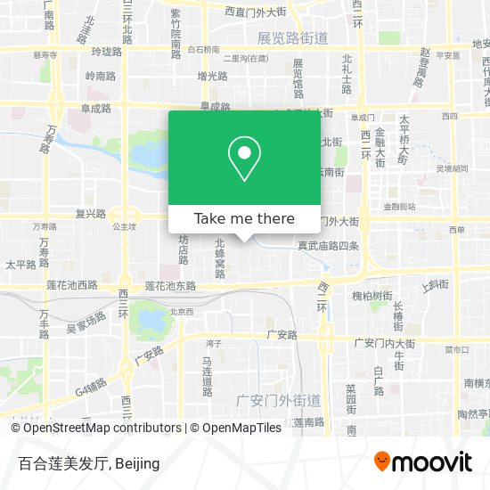 百合莲美发厅 map