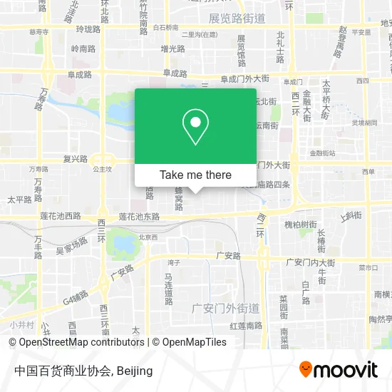 中国百货商业协会 map