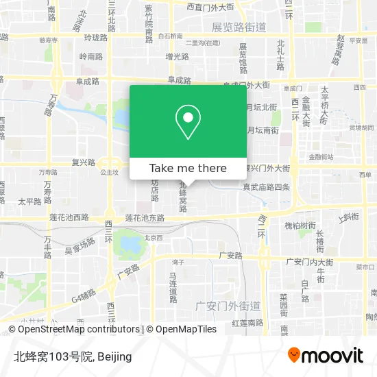 北蜂窝103号院 map
