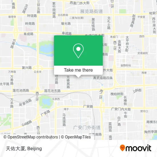 天佑大厦 map