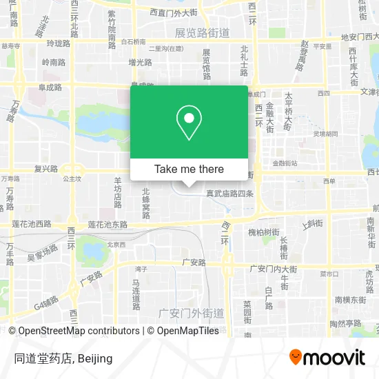 同道堂药店 map
