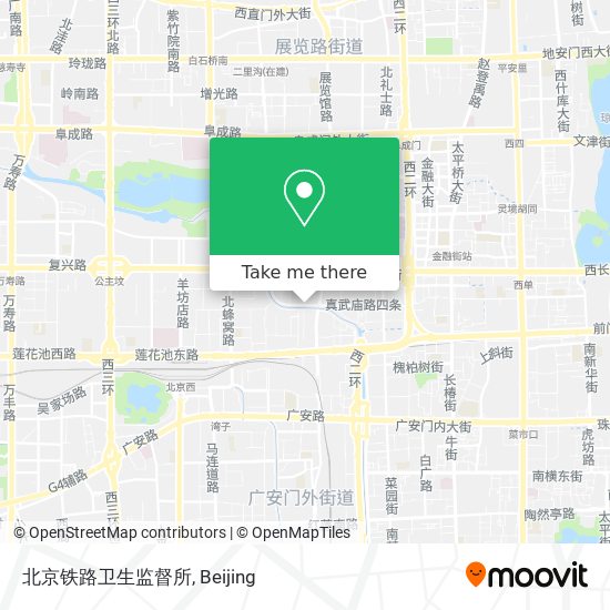 北京铁路卫生监督所 map