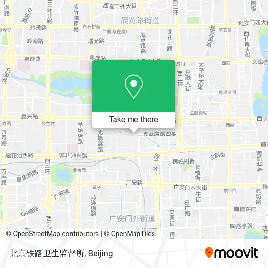 北京铁路卫生监督所 map