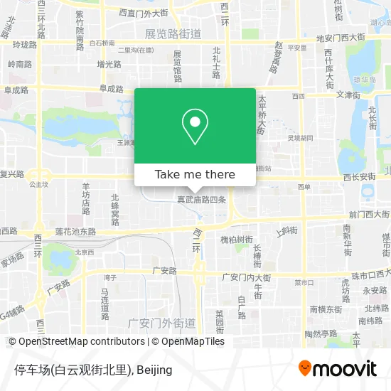 停车场(白云观街北里) map