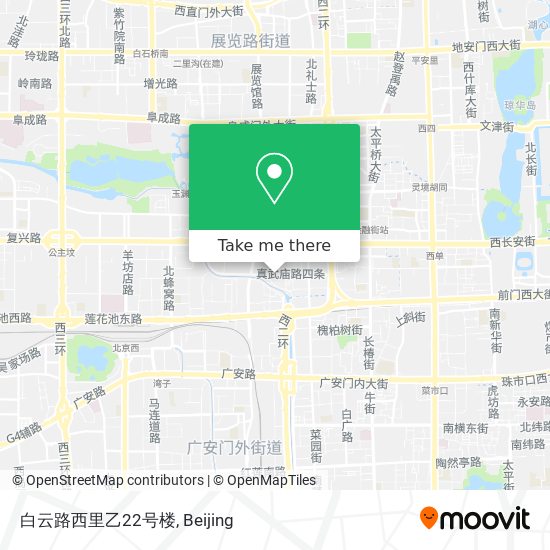 白云路西里乙22号楼 map