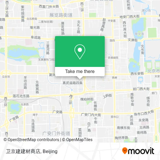 卫京建建材商店 map